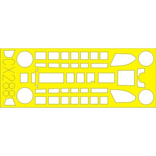 Eduard 1/72 Bf 110E Mask Set (Airfix)