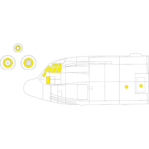 Eduard 1/72 C-130J-30 Mask for Zvezda [CX617]