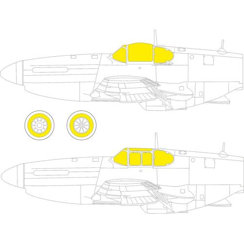 Eduard 1/72 P-51B/C (Arma Hobby) Mask Set [CX620]