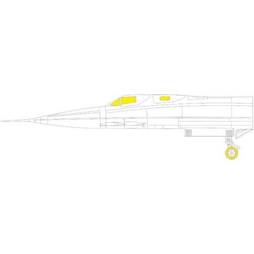 Eduard 1/48 SR-71A (Revell) Mask Set [EX836]