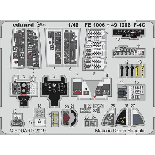 Eduard 1/48 F-4C Photo-etch set (Academy)