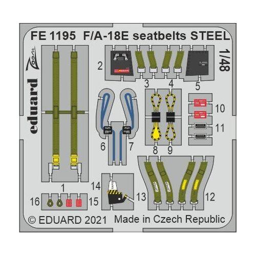 Eduard 1/48 F/A-18E seatbelts STEEL Zoom set