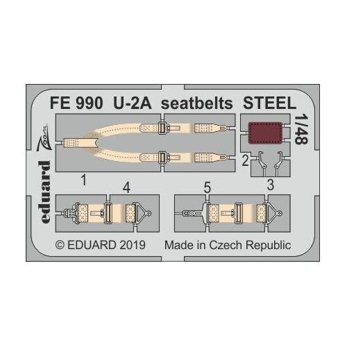 Eduard 1/48 U-2A seatbelts STEEL Zoom Set (AFV Club)