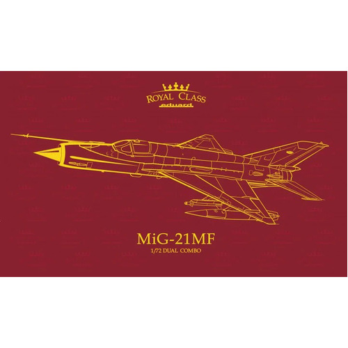 Eduard 1/72 MiG-21MF Dual Combo Royal Class Plastic Model Kit