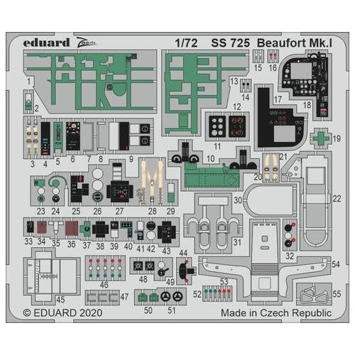 Eduard 1/72 Beaufort Mk. I