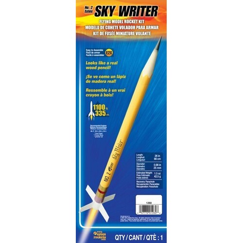 Estes No. 2 Estes Sky Writer Beginner Model Rocket Kit (18mm Standard Engine)