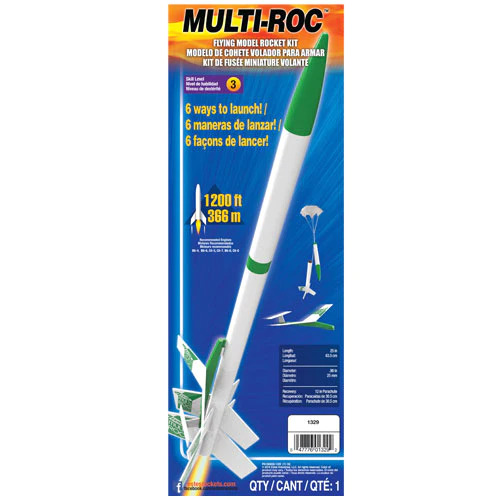 Estes Multi-Roc Expert Model Rocket Kit (18mm Standard Engine)