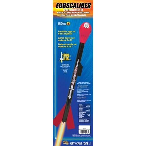 Estes Eggscaliber Advanced Model Rocket Kit (18mm Standard Engine)