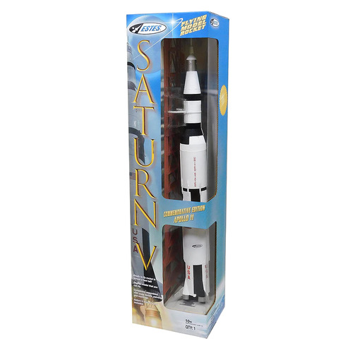 Estes Saturn V (1/200 scale) (2) Beginner Model Rocket Kit (18mm Standard Engine)