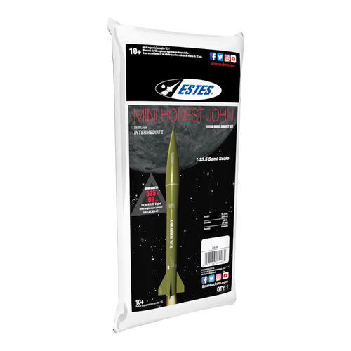 Estes Mini Honest John Intermediate Model Rocket Kit (13mm Mini Engine)