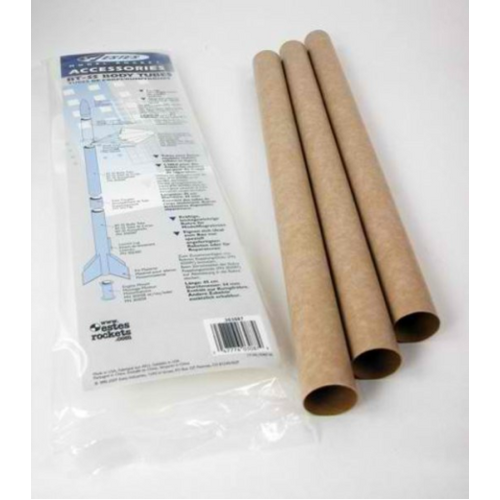 Estes BT-55 Body Tube (3 pk) Model Rocket Accessory