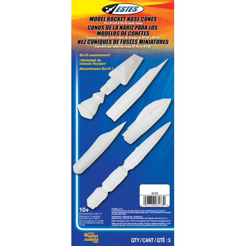 Estes Sci-Fi Nose Cone (5 pc) Model Rocket Accessory