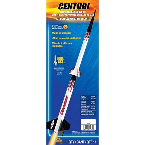 Estes Centuri Advanced Model Rocket Kit (18mm Standard Engine)