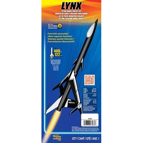 Estes Lynx Rocket Skill Level 3 (13mm Mini Engine)