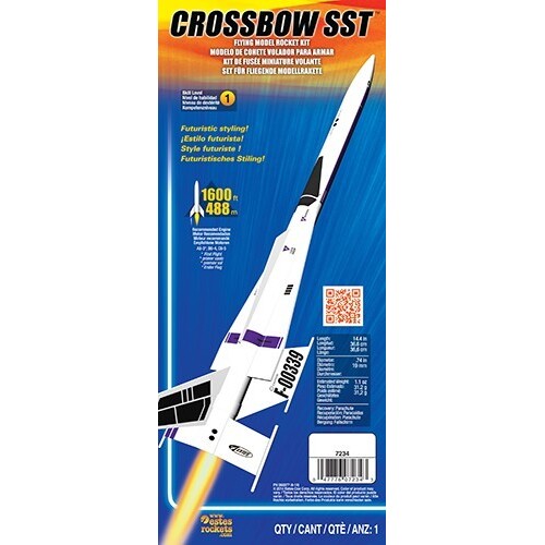 Estes Crossbow SST Advanced Model Rocket Kit (18mm Standard Engine)