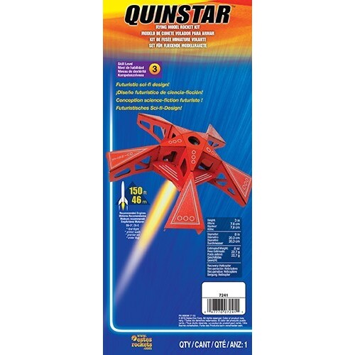 Estes Quinstar Advanced Model Rocket Kit (18mm Standard Engine)