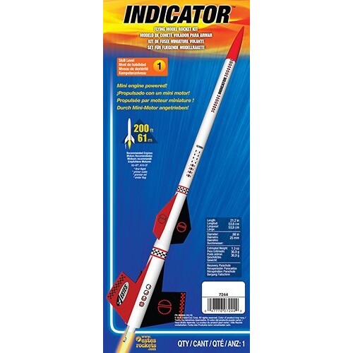 Estes Indicator Intermediate Model Rocket Kit (13mm Mini Engine)