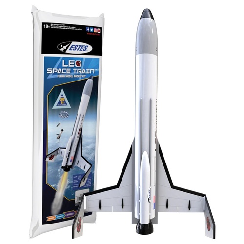 Estes Leo Space Train Advanced Model Rocket Kit (18mm Standard Engine) [7285]