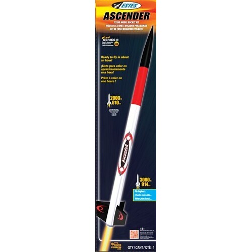 Estes Ascender Pro Series II Rocket E2X (29mm Engine)