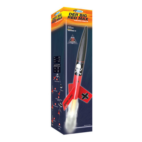 Estes Der Big Red Max Advanced Model Rocket Kit (29mm Engine) [9721]