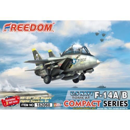 Freedom Models Egg F-14A/B Tomcat, VF-84 Jolly Rogers Plastic Model Kit