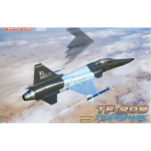 Freedom Models 1/48 TF-20B Tiger Shark Adv trainer, USAF WHIF Fantasy Plastic Model Kit