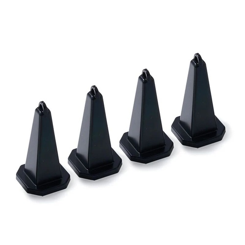 FMS 1/18 TRAFFIC CONE BLACK (4PCS)