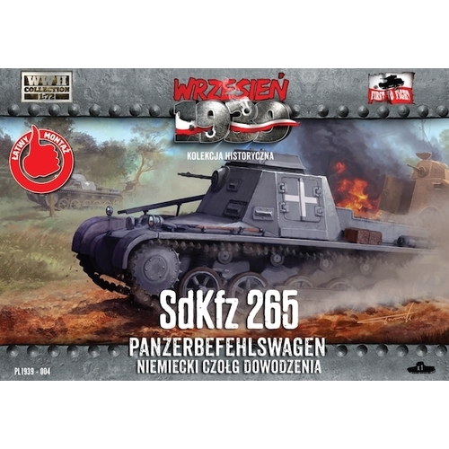 First To Fight 1/72 SdKfz 265 Panzerbebehlswagen Plastic Model Kit