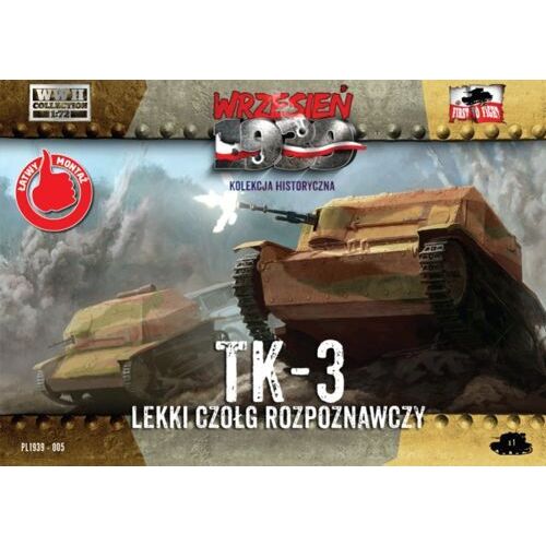 First To Fight 1/72 TK-3 Plastic Model Kit