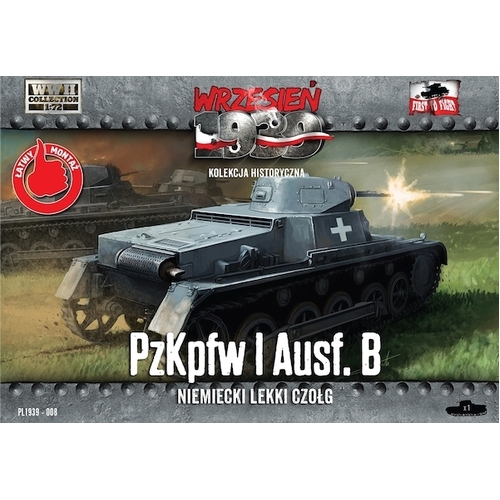 First To Fight 1/72 Pz.Kpfw. I Ausf.B Plastic Model Kit