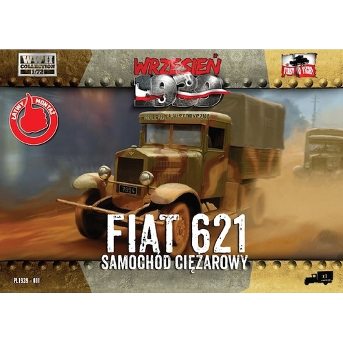 First To Fight 1/72 FIAT-621 truck Plastic Model Kit