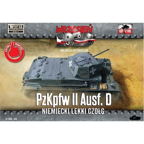 First To Fight 1/72 Pz.Kpfw. II Ausf.D Plastic Model Kit