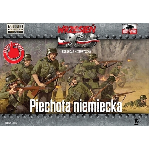 First To Fight 1/72 German Infantry (24 figures) Plastic Model Kit