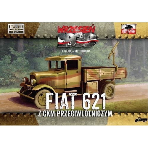 First To Fight 1/72 FIAT-621 truck w/ckm Plastic Model Kit