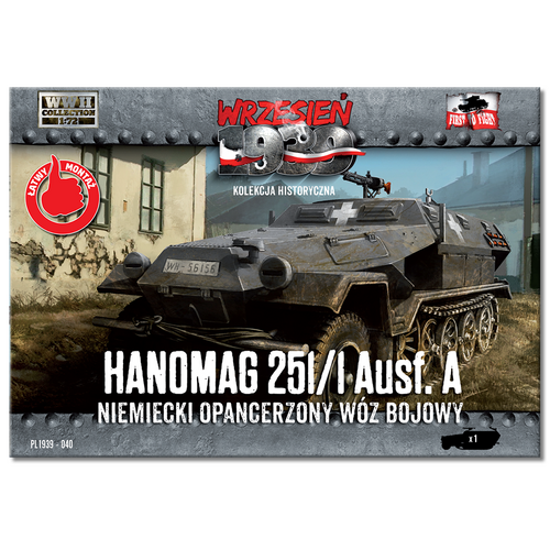 First To Fight 1/72 Hanomag 251/1 Ausf.A Plastic Model Kit