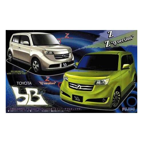 Fujimi 1/24 bB Z "Q version and X version" both type (ID-31) Plastic Model Kit [03676]