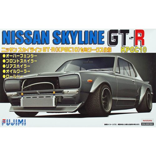 Fujimi 1/24 Nissan KPGC10 Skyline GT-R Semi- WORKS (ID-163) Plastic Model Kit