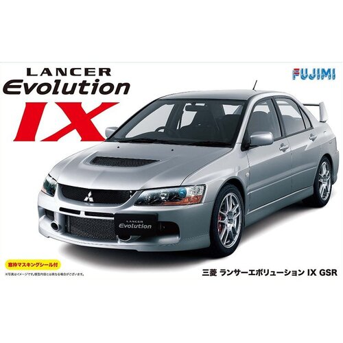 Fujimi 1/24 Mitsubishi Lancer Evolution IX GSR w/Window Frame Masking (ID-107) [03918]