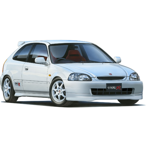 Fujimi 1/24 Civic Type R (EK9) Early Type (ID-15) Plastic Model Kit [03998]