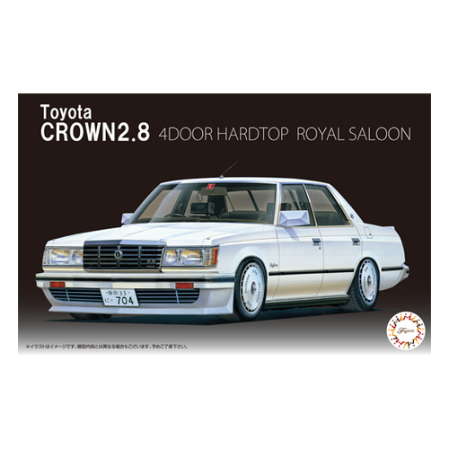 Fujimi 1/24 Toyata Crown 2.8 4 Door HT Royal Saloon`79 (MS110) (ID-270) Plastic Model Kit [03999]