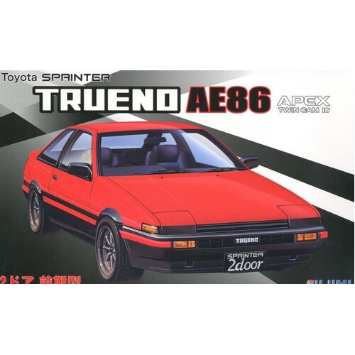 Fujimi 1/24 Toyota 86 Trueno (2 Door GT/APEX Early Production) (ID-183) Plastic Model Kit [04629]