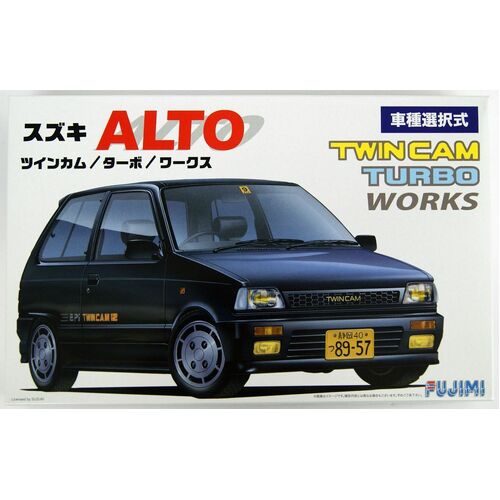 Fujimi 1/24 Suzuki Alto Twincam/Turbo/Altoworks (ID-56) Plastic Model Kit [04630]