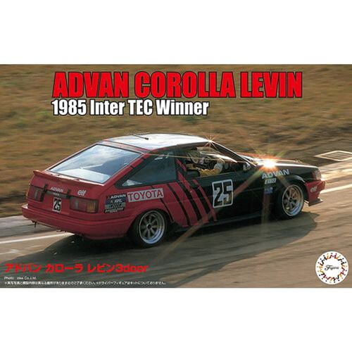 Fujimi 1/24 ADVAN Corolla Levin 3door (ID-291) Plastic Model Kit