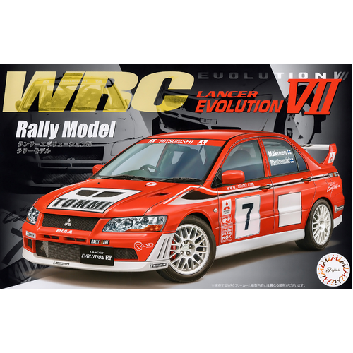 Fujimi 1/24 Lancer Evolution VII WRC Rally Model [ID-311] Plastic Model Kit