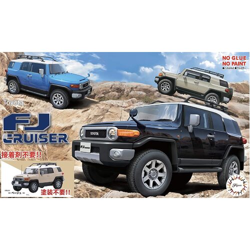 Fujimi 1/24 Toyota FJ Cruiser (Beige) (C-NX-9 EX-3) Plastic Model Kit