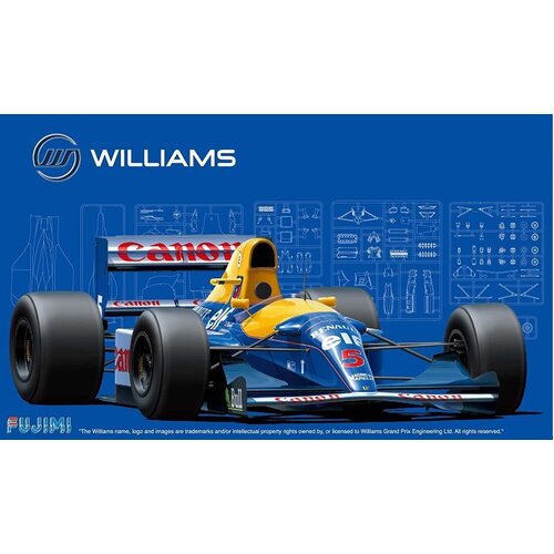 Fujimi 1/20 Williams FW14B 1992 (GP-5) Plastic Model Kit [09197]