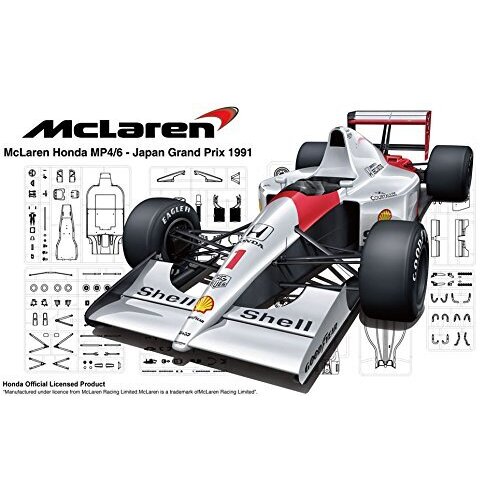 Fujimi 1/20 McLaren Honda MP4/6 (Japan GP/San Marino GP/Brazil GP) (GP-25) Plastic Model Kit [09213]