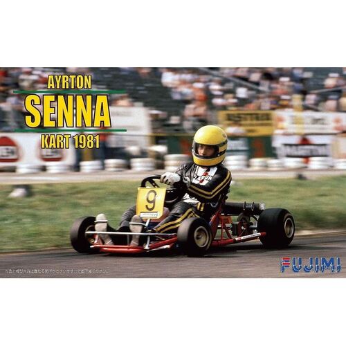 Fujimi 1/20 Ayrton Senna Kart 1981 (KART-1) Plastic Model Kit