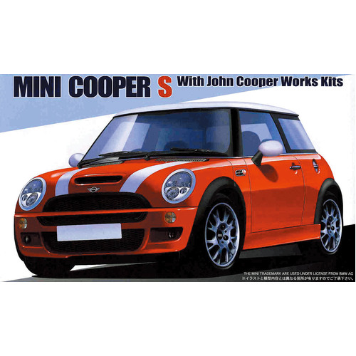 Fujimi 1/24 MINI Cooper S John Cooper Works (RS-43) Plastic Model Kit [12253]