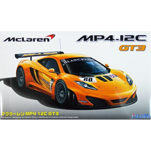 Fujimi 1/24 Mclaren MP4/12C GT3 (RS-44) Plastic Model Kit [12555]